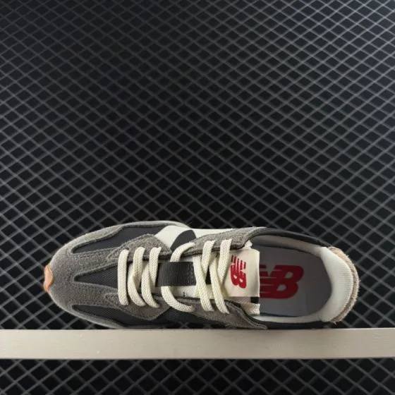 New Balance 327 Dark Grey Off White Beige Gum EU 36-45 Sneaker - Unisex BS-82837