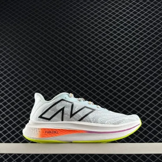 New Balance FuelCell SuperComp Trainer V2 Blue White Yellow Red EU 40-45 Running Shoe - Men s BS-83299
