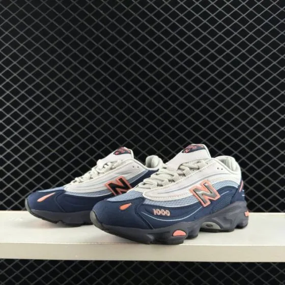 New Balance M1000 Navy White Grey Coral EU 36-45 Sneaker - Unisex BS-83268