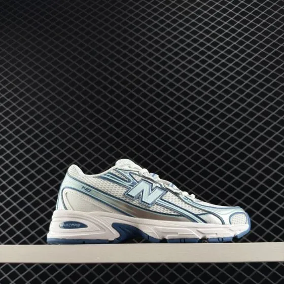 New Balance 740 U740SG2 White Blue Silver EU 36-46 5 Running Shoe - Unisex BS-83319