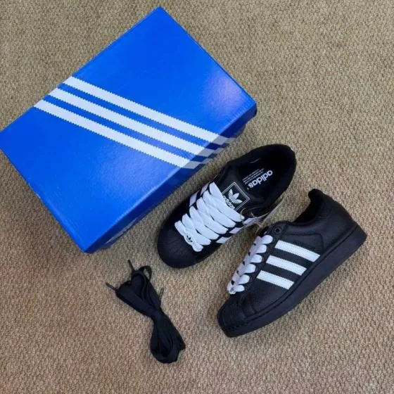 Adidas Superstar II KK4474 Black White EU 41 1 3 Lifestyle - Men s BS-87006