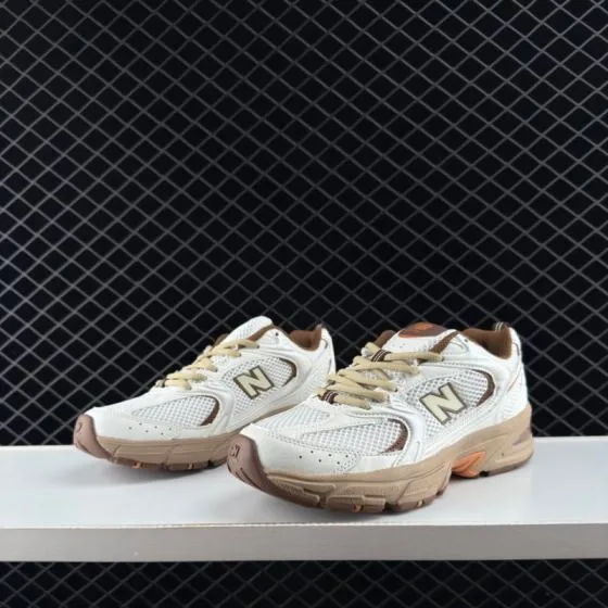 New Balance 530 White Beige Brown Orange EU 36-45 Sneaker - Unisex BS-82860