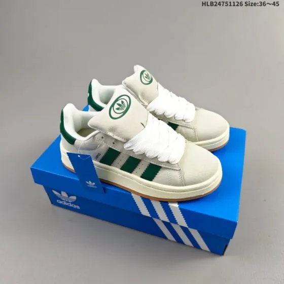 Adidas Campus 00s Off White Black Green Gum EU 36-45 Skate Shoe - Unisex BS-65437
