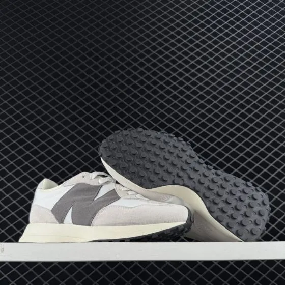 New Balance 327 White Light Grey Dark Grey Cream Black EU 36-45 Sneaker - Unisex BS-82576