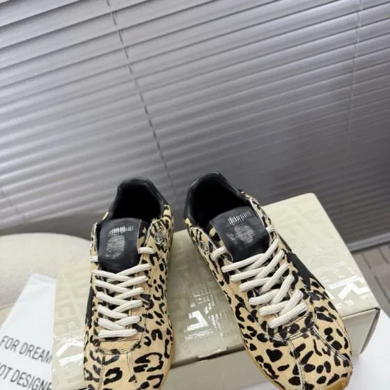 Golden Goose Running Marathon Beige Black Gum White Sneaker BS-87398
