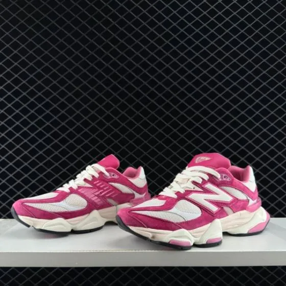 New Balance 9060 Fuchsia White Off White Black EU 36-45 Sneaker - Unisex BS-83394