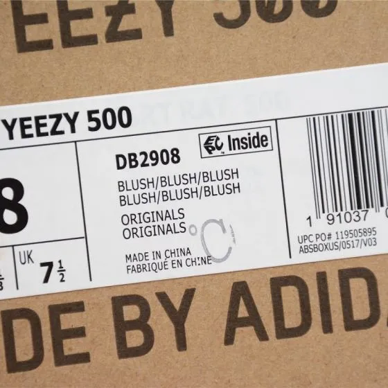 Yeezy 500 Blush DB2908 Blush Beige Off White Sneaker BS-87565