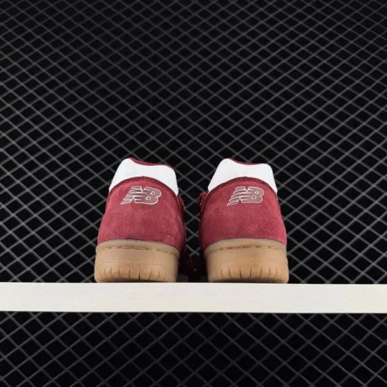 New Balance 600 Burgundy White Gum Brown EU 36-45 Skate Shoe - Unisex BS-82529
