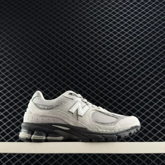 New Balance 2002R Light Grey Dark Grey White Black EU 36-46 5 Sneaker - Unisex BS-83270