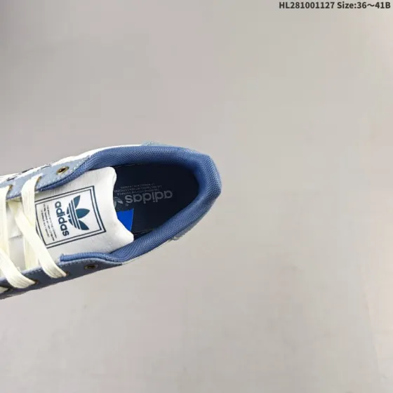 Adidas Superstar JS2488 Light Blue Cream White Dark Blue EU 36-41 Skate Shoe - Unisex BS-65425