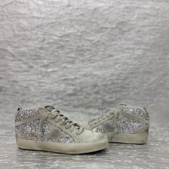 Golden Goose Midstar silver off white beige sneaker