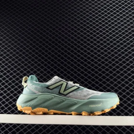 New Balance Fresh Foam X Hierro V9 Grey Green Orange EU 40-45 Trail Shoe - Men s BS-82937