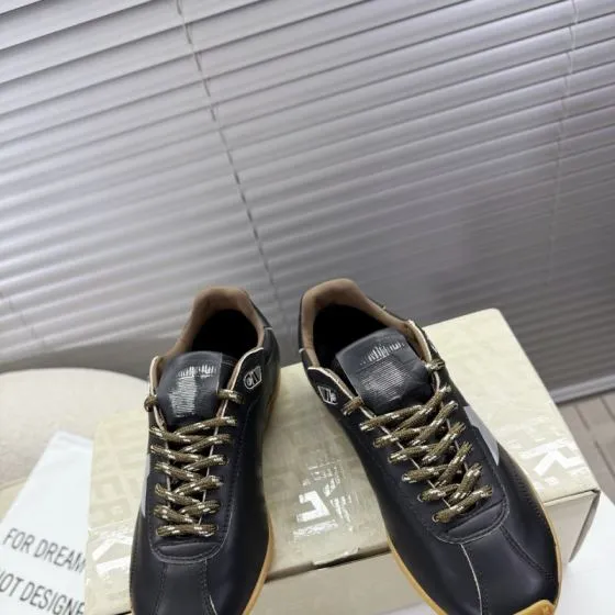 Golden Goose GGDB Golden Goose Deluxe Brand Black White Gold Brown Sneaker BS-87401