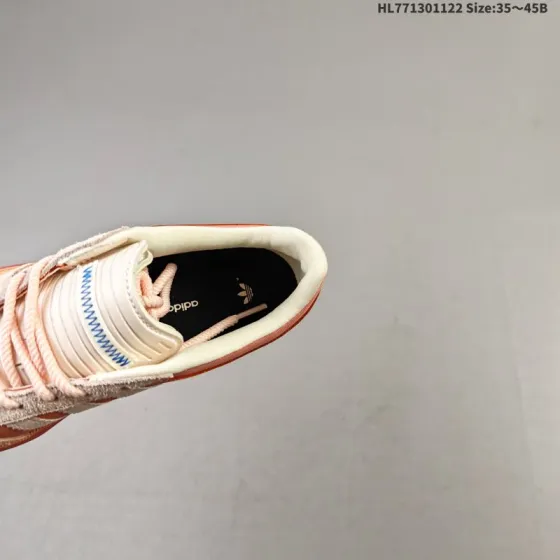 Adidas Bad Bunny x Gazelle Indoor Peach Cream Off White Pink EU 35-45 Skate Shoe - Unisex BS-65528