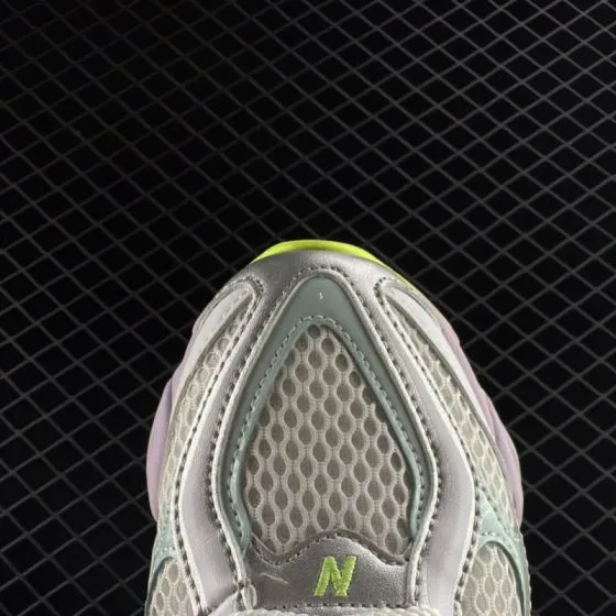 New Balance 9060 White Silver Purple Neon Green EU 36-46 5 Sneaker - Unisex BS-82814