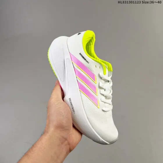 Adidas Supernova Rise 3 Hot Pink White Neon Yellow Blue EU 36-40 Running Shoe - Unisex BS-65502