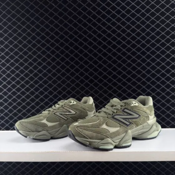 New Balance 9060 Olive Green Black Light Green EU 36-46 Sneaker - Unisex BS-82934