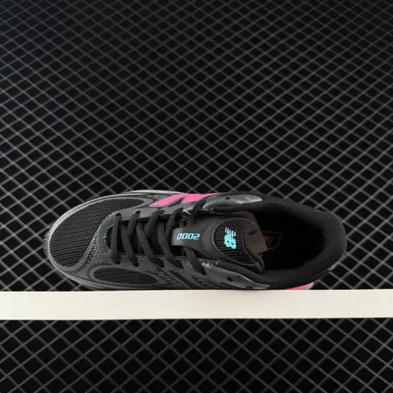 New Balance 2000 Black Grey Pink Cyan Purple EU 36-40 Running Shoe - Unisex BS-82486