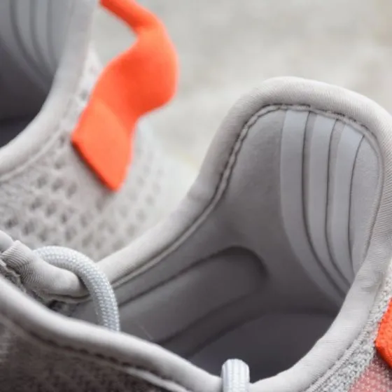 Yeezy 350 V2 Light Grey Orange Off White Sneaker BS-87527