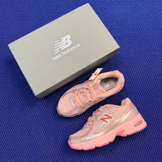 New Balance 740 U740AP2 Light Pink Silver Red USA 6 5 UK 6 EUR 39 5 Training Shoe - Women s BS-87096