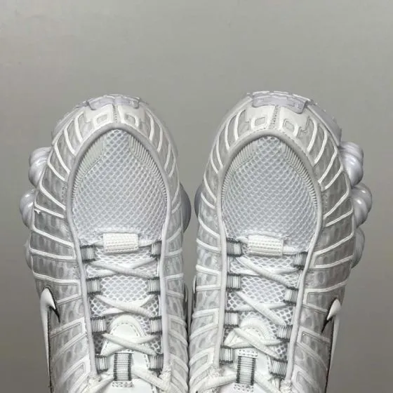 Nike Shox TL White Silver Running BS-87033