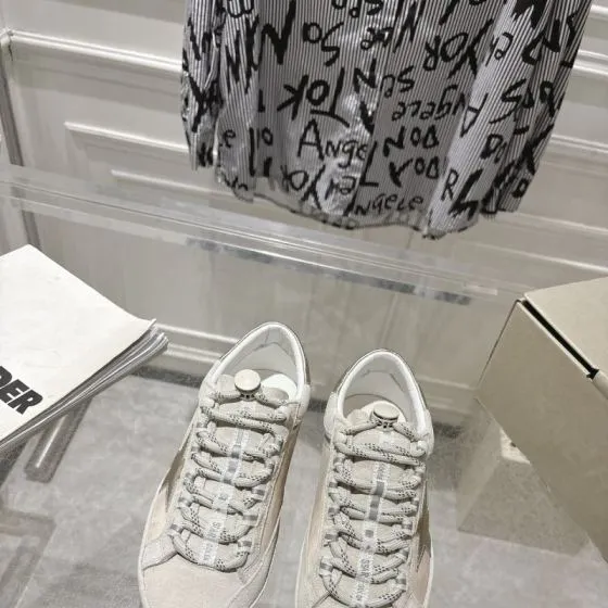 Golden Goose Stardan Beige Silver White Sneaker BS-87406