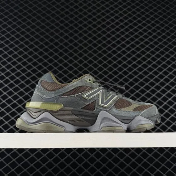New Balance 9060 Grey Olive Brown EU 36-46 Sneaker - Unisex BS-82517