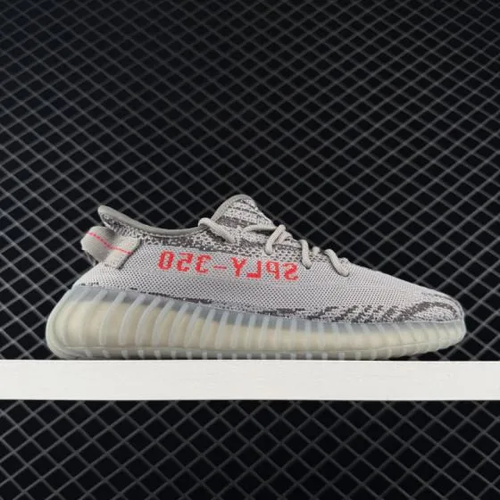 Yeezy Boost 350 V2 White Black Red EU 36-46 Sneaker - Unisex BS-83564
