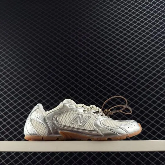 New Balance 530 SL MiuMiu Collaboration Silver White Brown EU 35-45 Sneaker - Unisex BS-82910