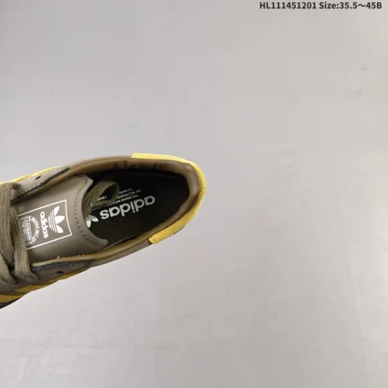 Adidas Gazelle Indoor Olive Yellow Brown White EU 35 5-45 Sneaker - Unisex BS-65377