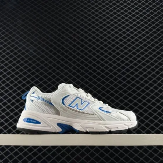 New Balance 530 White Silver Blue Black EU 36-45 Running Shoe - Unisex BS-83347