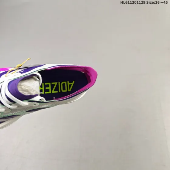 Adidas Adizero Adios Pro 4 White Purple Mint Magenta EU 36-45 Running Shoe - Unisex BS-65401