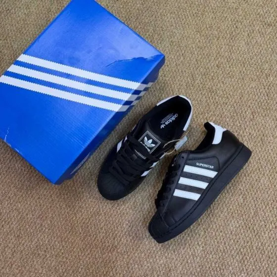 Adidas Superstar 2 JI0079 Black White Casual BS-87008