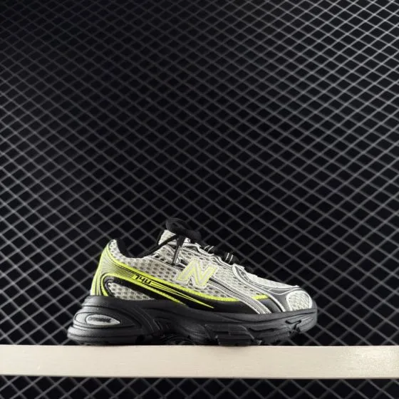 New Balance 740 White Black Neon Yellow 26-37 Sneaker - Women s BS-82770
