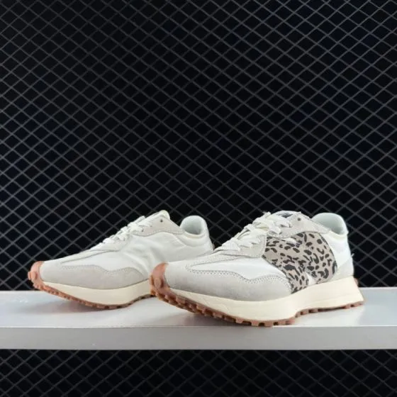 New Balance 327 Off White Beige Leopard Gum Brown EU 36-45 Sneaker - Unisex BS-83289
