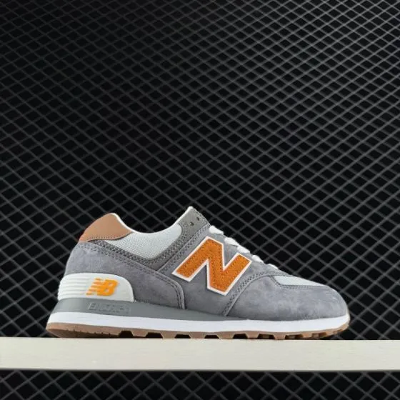 New Balance ML574 Grey Orange Brown White EU 36-45 Sneaker - Unisex BS-82699