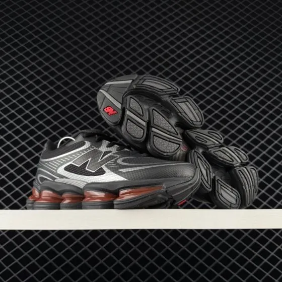 New Balance 2000 Black Silver Red EU 36-46 5 Running Shoe - Unisex BS-82451