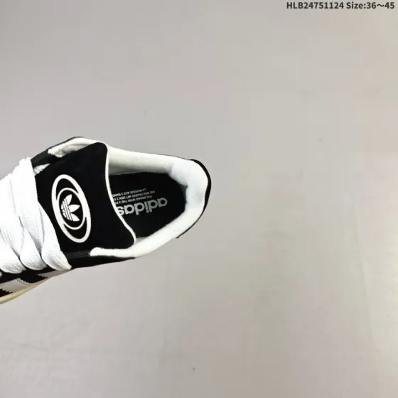 Adidas Campus 00s HQ8708 Black White Off White Gum EU 36-45 Skate Shoe - Unisex BS-65492