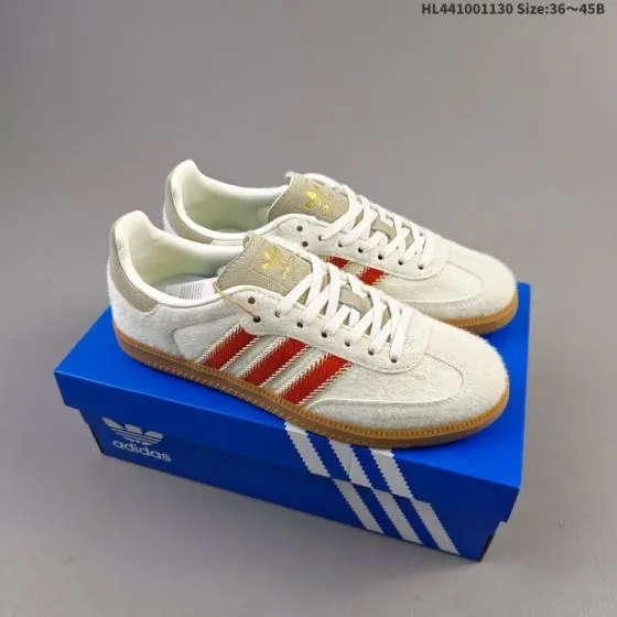 Adidas Samba OG Cream Maroon Gum EU 36-45 Skate Shoe - Unisex BS-65388