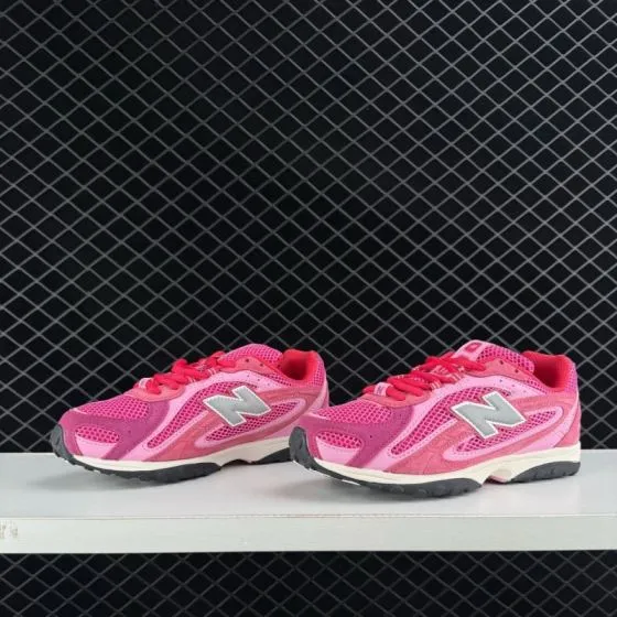 New Balance 204L Pink Red White Black Silver EU 36-44 Sneaker - Unisex BS-82627
