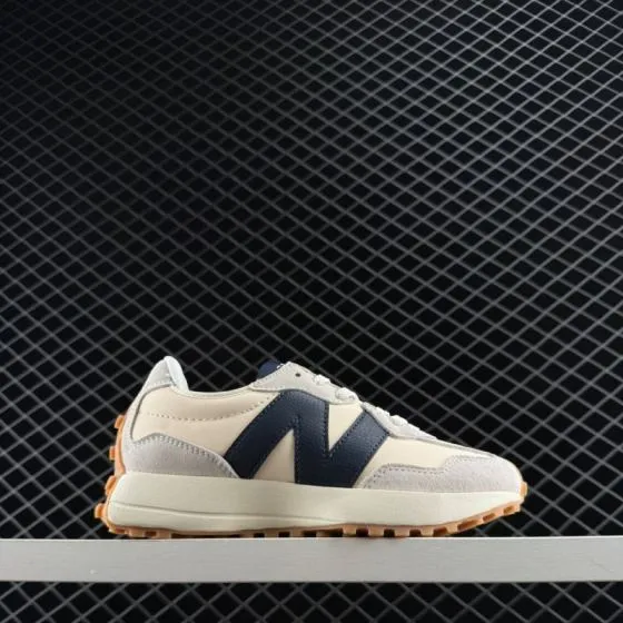 New Balance 327 Off White Black Cream Navy Gum EU 36-45 Sneaker - Unisex BS-83477