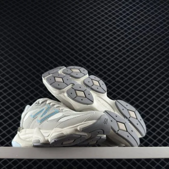 New Balance 9060 Light Grey Off White Light Blue EU 36-46 5 Sneaker - Unisex BS-83248