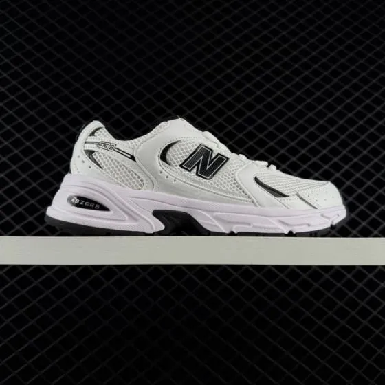 New Balance 530 White Silver Black EU 36-41 Running Shoe - Unisex BS-82313