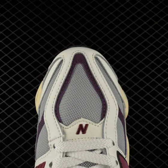 New Balance 9060 White Grey Purple Cream Black EU 36-47 Sneaker - Unisex BS-82402