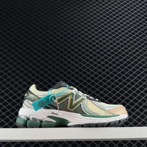 New Balance 860V2 Cream White Green Beige Grey EU 36-45 Running Shoe - Unisex BS-82665