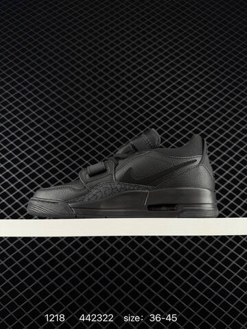 Jordan Air Jordan Legacy 312 Low Triple Black EU 36-45 Sneaker - Unisex BS-80033