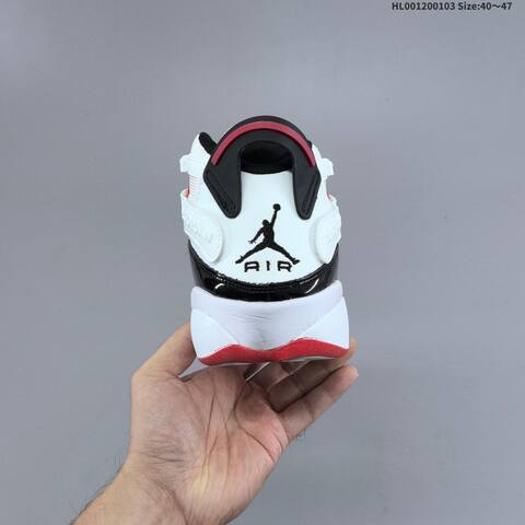 Jordan Air Jordan 6 Rings White Black Red EU 40-47 Basketball - Men's (BS-67134)