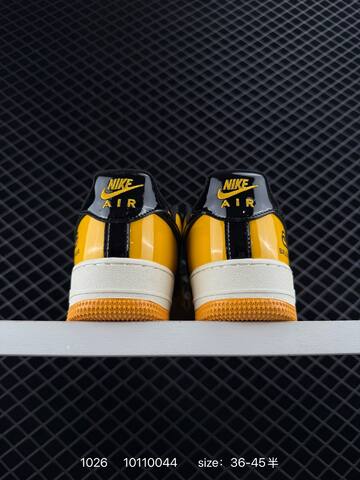 Nike Air Force 1 07 LV8 Black Yellow EU 36-45 Lifestyle - Unisex BS-74559