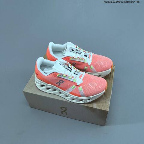 On Cloudeclipse White Neon Yellow EU 36-45 Running Shoe Running Sneakers - Unisex (BS-69502)