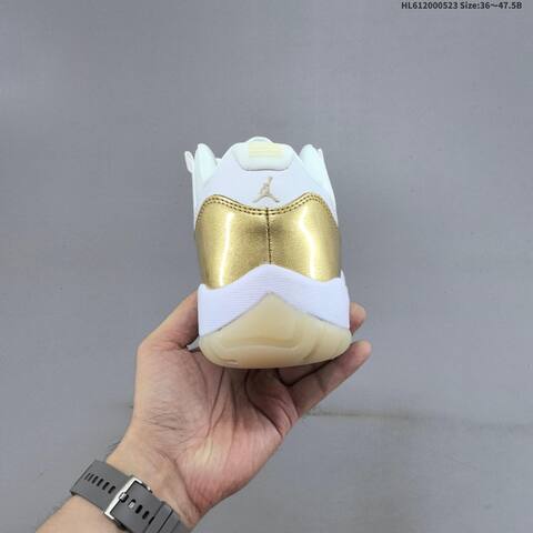Jordan Air Jordan 11 Retro Low White Gold EU 36-47 5 Basketball - Unisex (BS-65890)